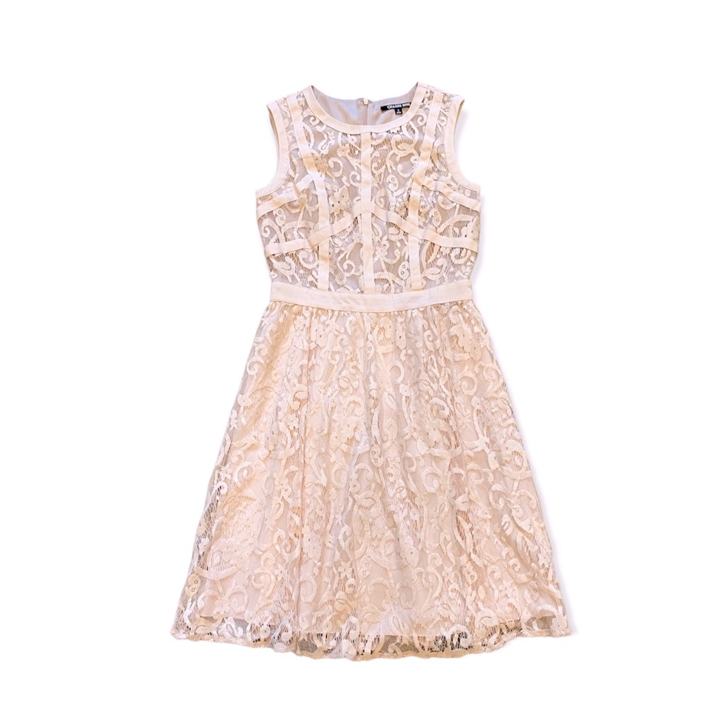 Gianni Bini Dusty Pink Lace Dress